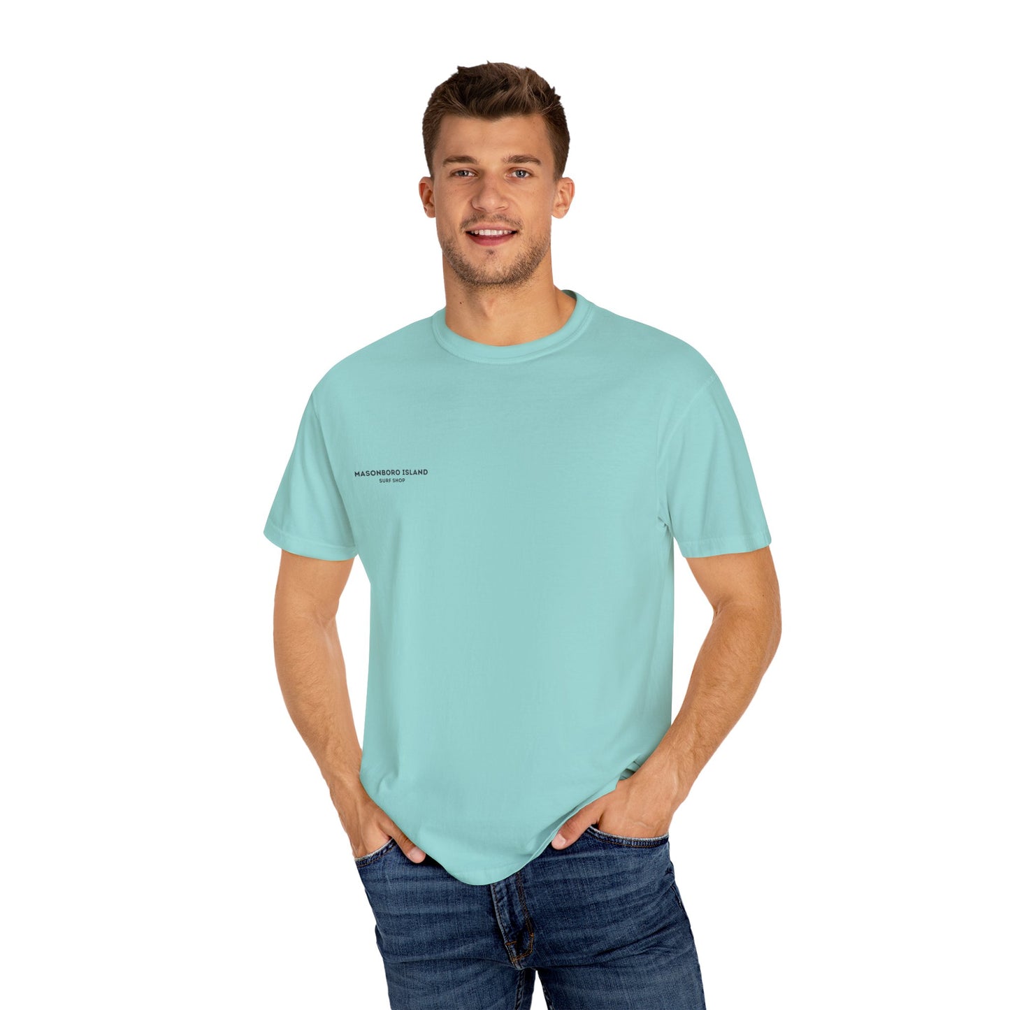 Masonboro Island Surf Shop Walking Skeleton T-Shirt