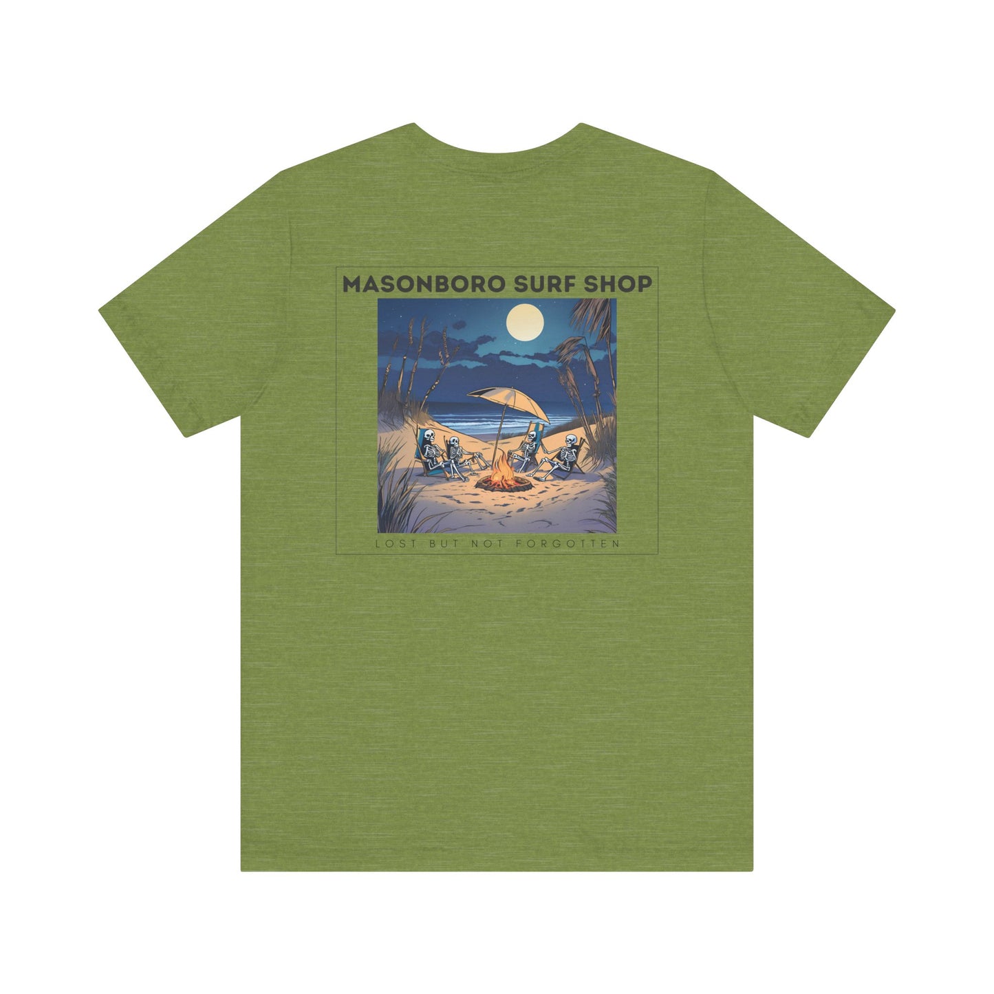 Skeletons Camping Unisex Tee - Masonboro Island Surf Shop