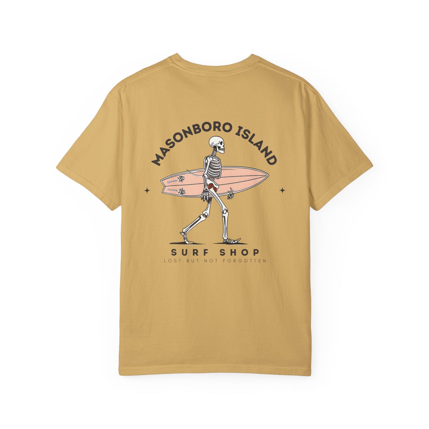 Masonboro Island Surf Shop Walking Skeleton T-Shirt