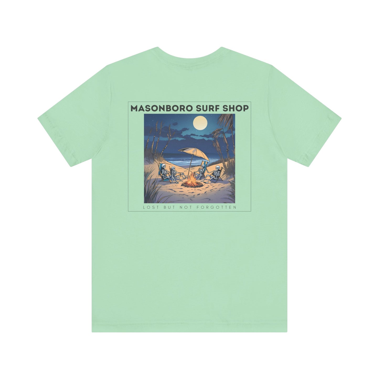 Skeletons Camping Unisex Tee - Masonboro Island Surf Shop