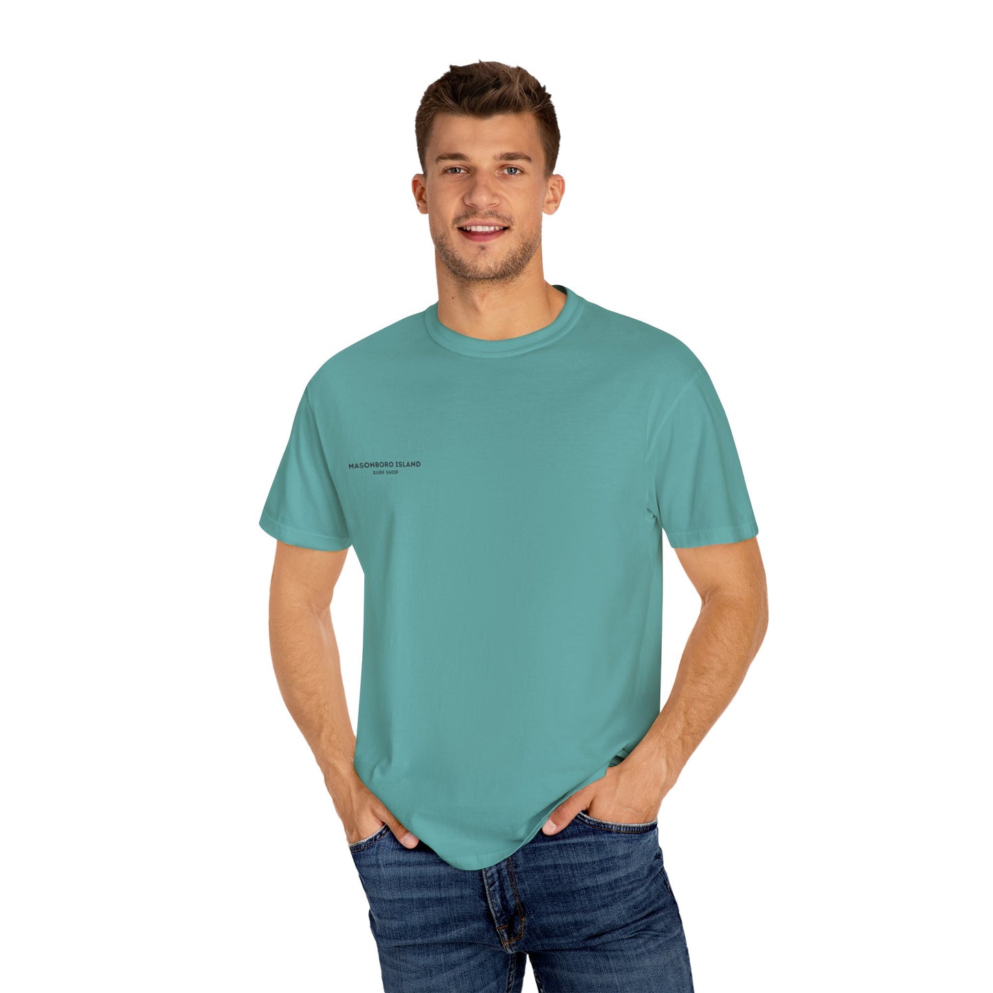 Masonboro Island Surf Shop Walking Skeleton T-Shirt