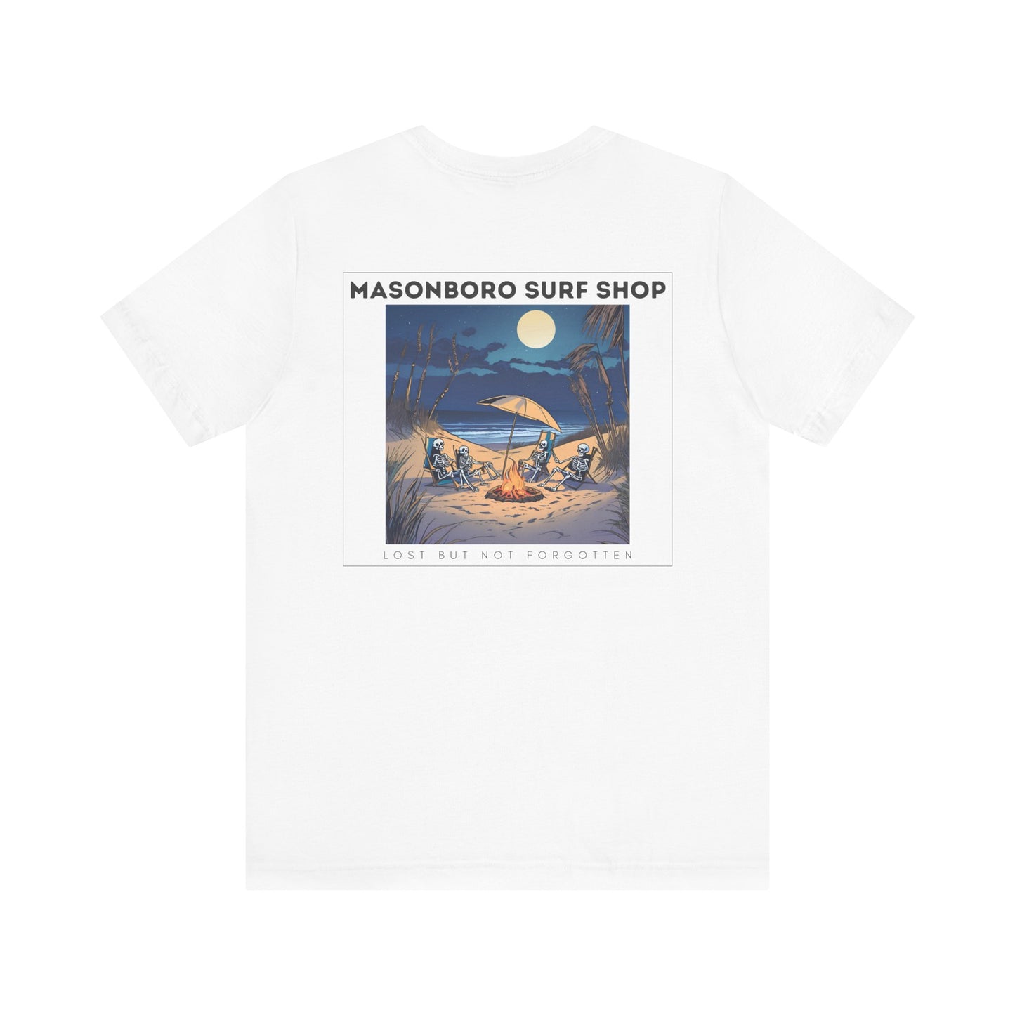 Skeletons Camping Unisex Tee - Masonboro Island Surf Shop