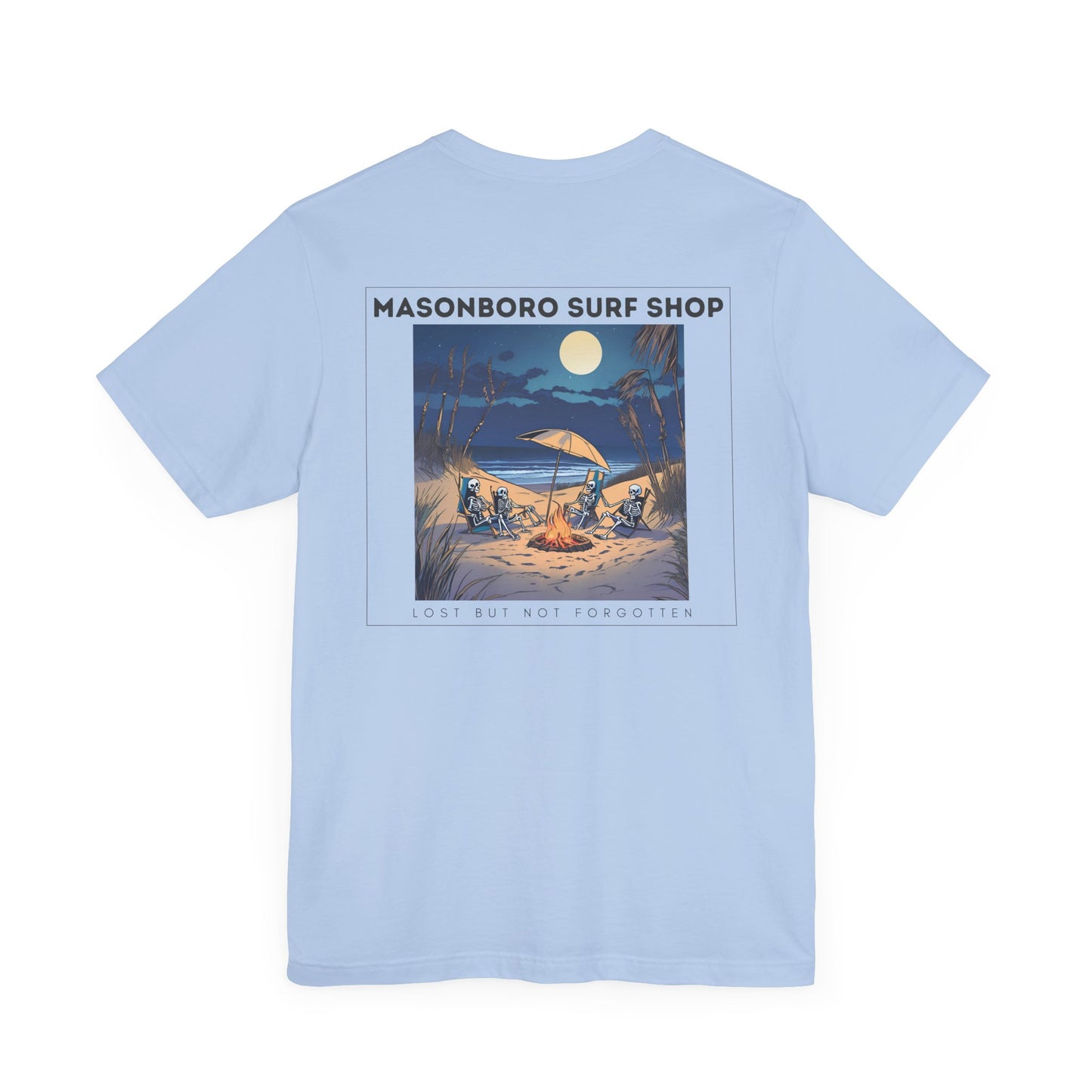 Skeletons Camping Unisex Tee - Masonboro Island Surf Shop