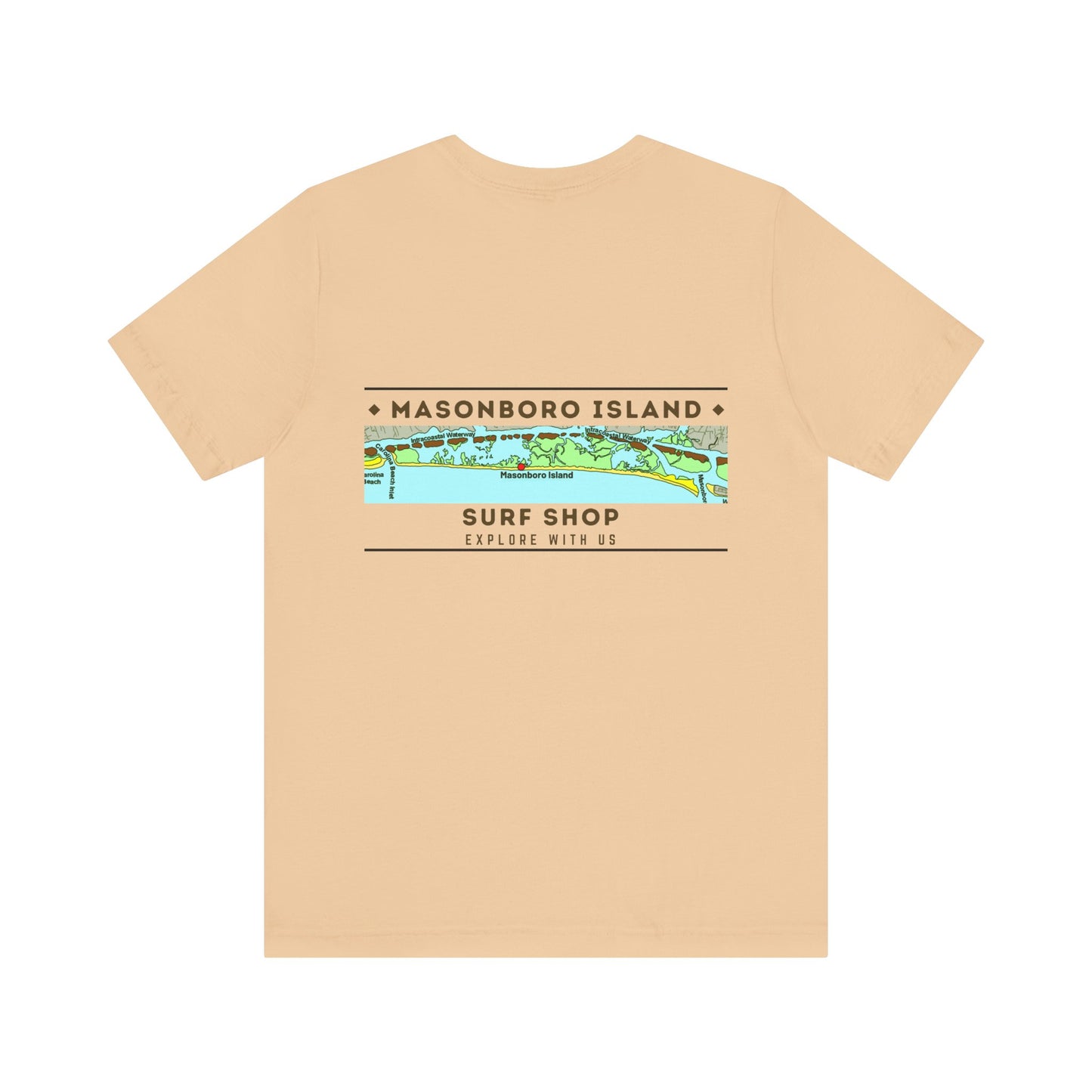 Masonboro Island Map