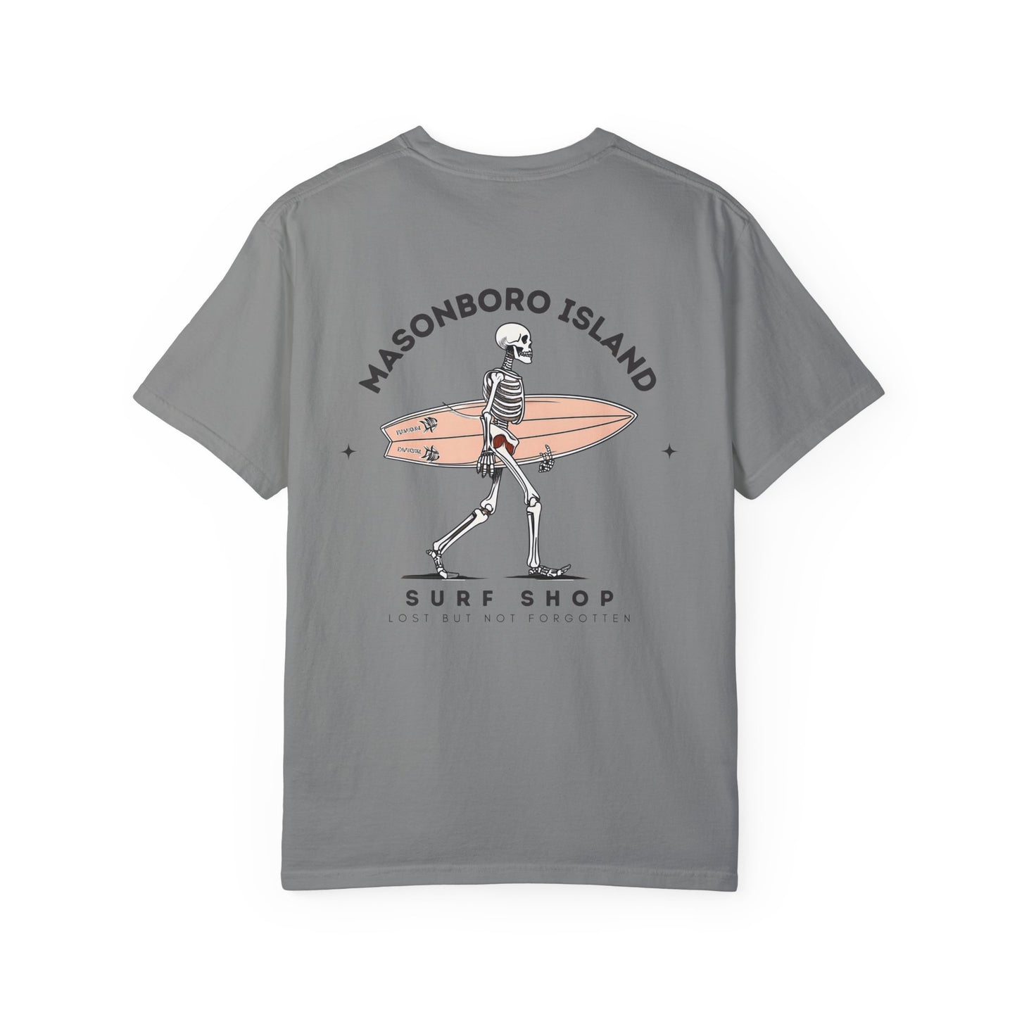 Masonboro Island Surf Shop Walking Skeleton T-Shirt