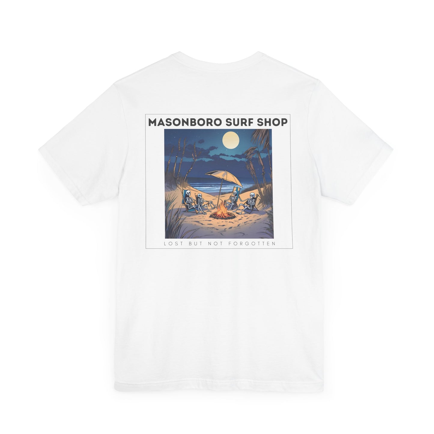 Skeletons Camping Unisex Tee - Masonboro Island Surf Shop
