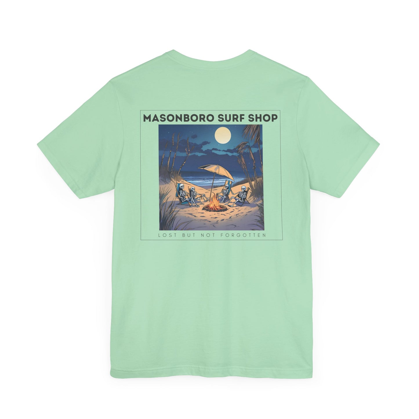 Skeletons Camping Unisex Tee - Masonboro Island Surf Shop