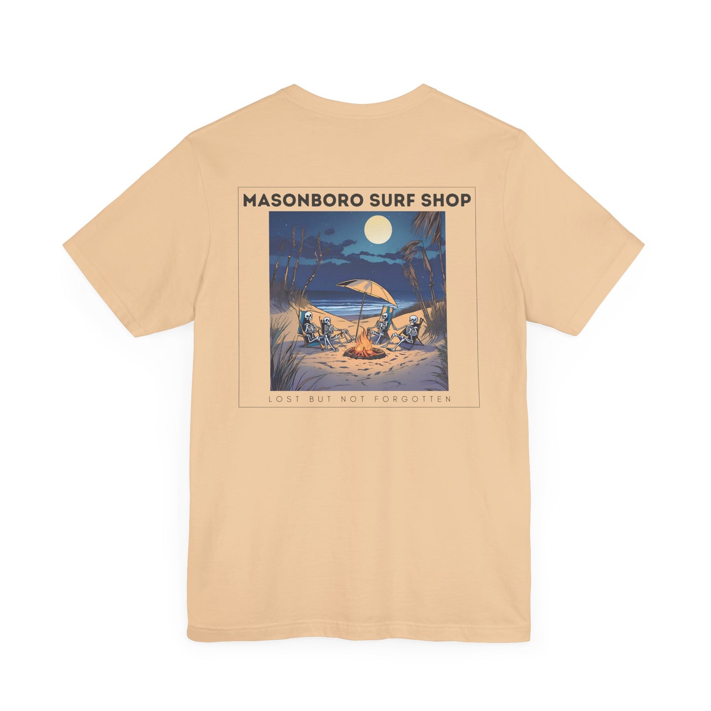 Skeletons Camping Unisex Tee - Masonboro Island Surf Shop