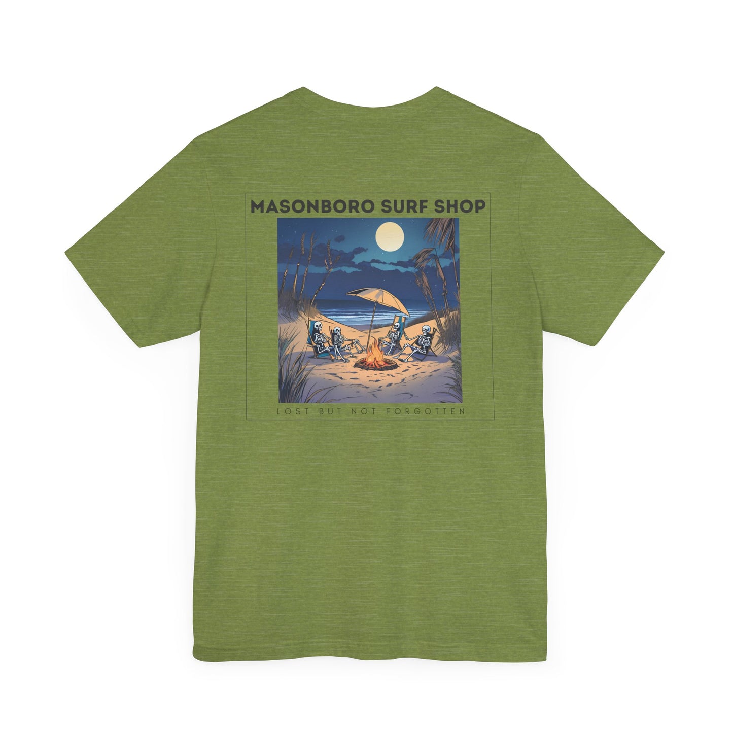 Skeletons Camping Unisex Tee - Masonboro Island Surf Shop