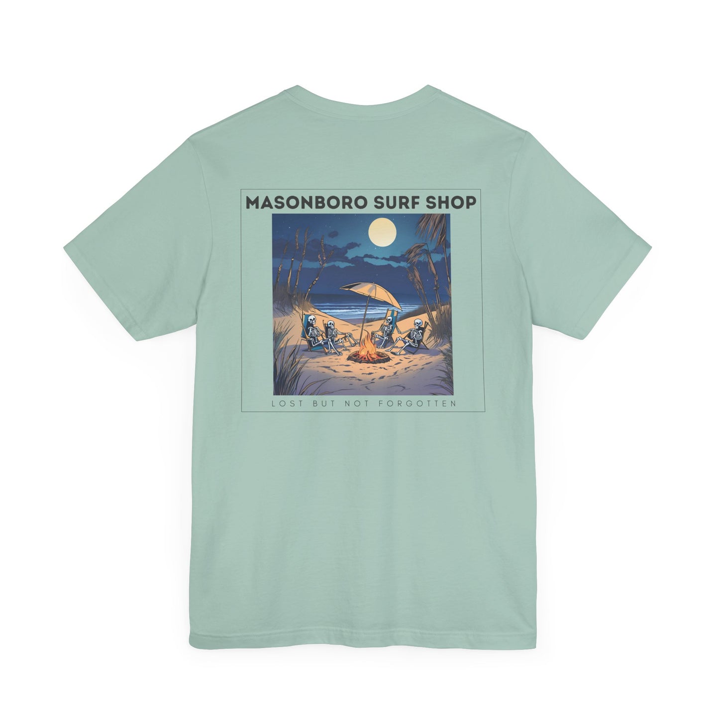 Skeletons Camping Unisex Tee - Masonboro Island Surf Shop