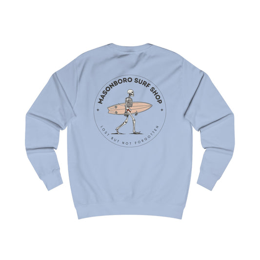 Masonboro Island Surf Shop: Walking Skeleton Sweatshirt